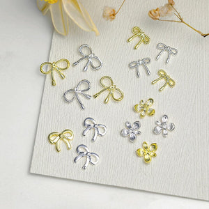 20pcs Metal Bowknot 3D Nail Decoration Nail Decoration BORN PRETTY 