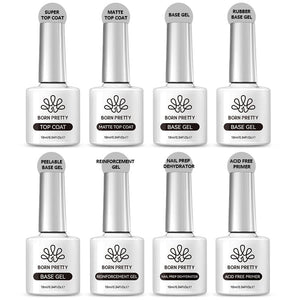 Function Gel 10ml (Base Top Coat Reinforcement Gel Dehydrator Primer) Gel Nail Polish BORN PRETTY 
