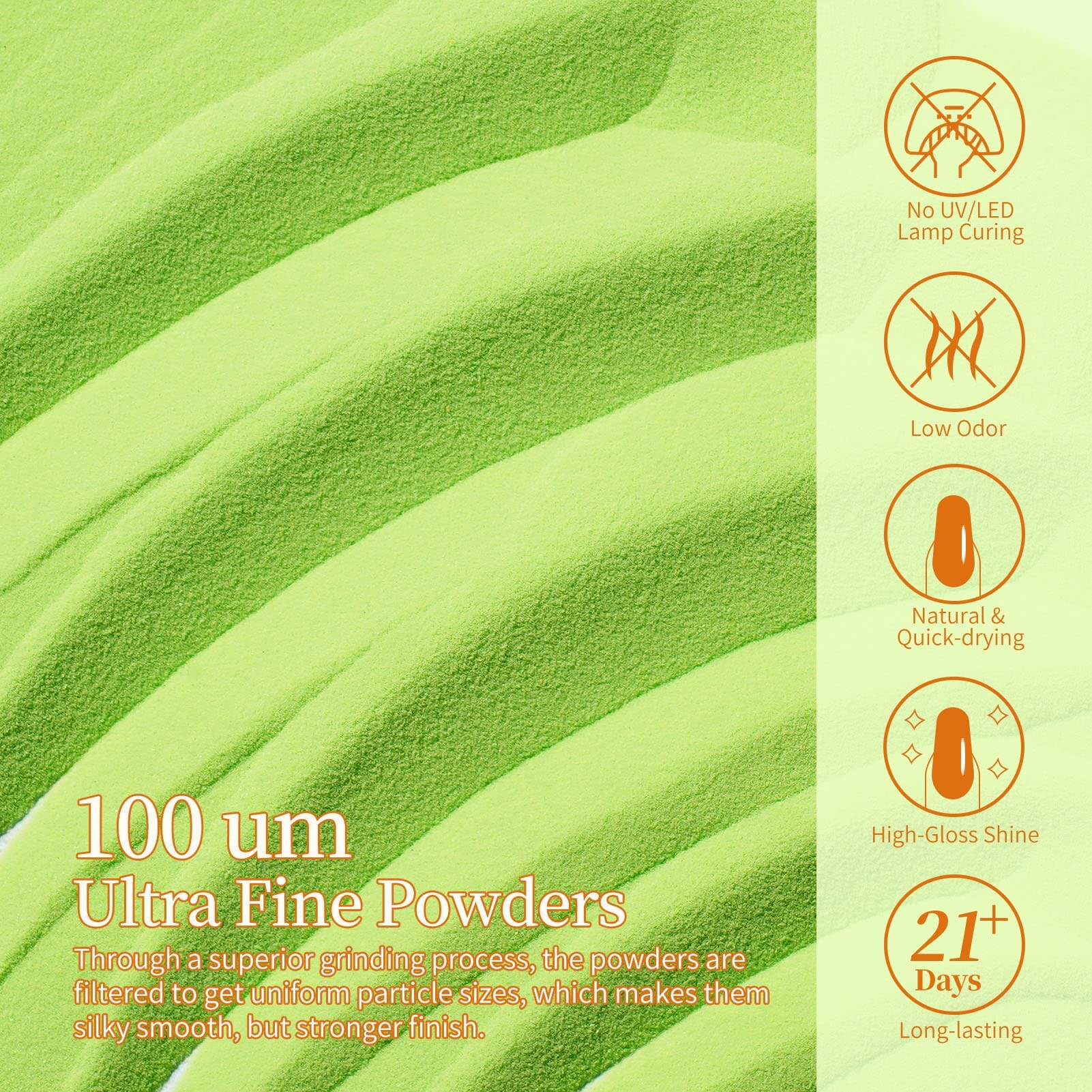 [US ONLY] 20 Colors Dip Powder Colors Nail Kit with Base Activator Top Coat Nail Powder NICOLE DIARY 