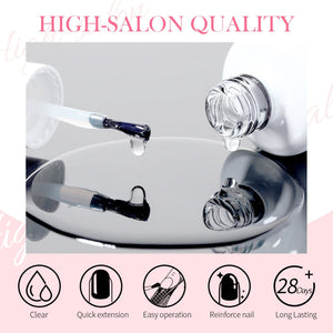 3pcs Set Clear Quick Building Nail Gel Kit Gel Nail Polish BORN PRETTY 