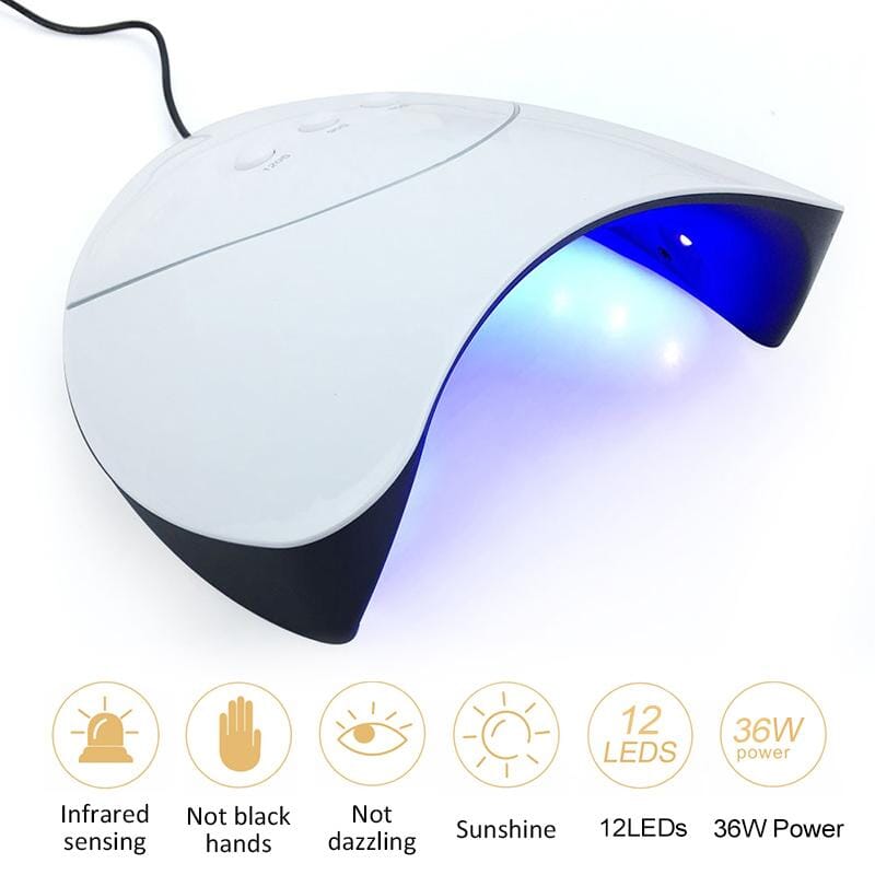 36W UV LED Nail Lamp Dryer Tools & Accessories BORN PRETTY 