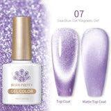 Sea Blue Cat Magnetic Gel 10ml Gel Nail Polish BORN PRETTY 07 