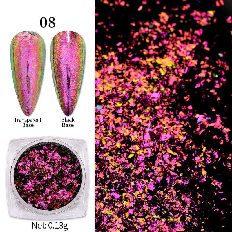 Chameleon Glitter Nail Powder Nail Powder BORN PRETTY 08 