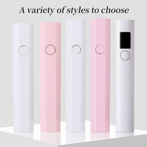 Pink Octagon Handheld Nail Lamp 3W Tools & Accessories No Brand 