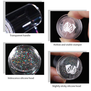 Laser Nail Stamper Scraper Kit nail stamping BORN PRETTY 