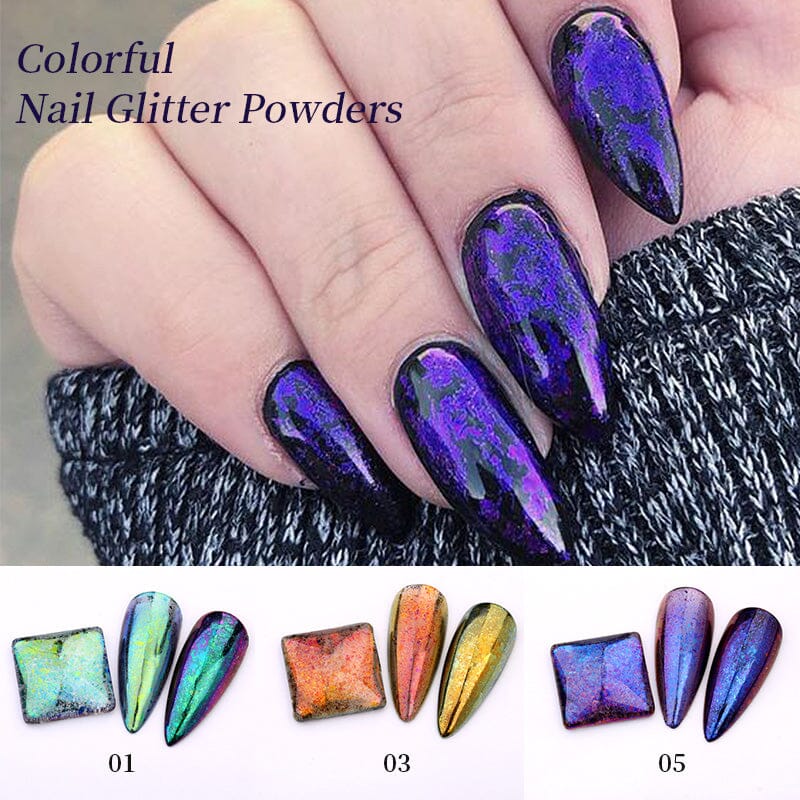 Chameleon Glitter Nail Powder Nail Powder BORN PRETTY 