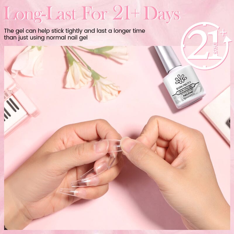 10 IN 1 Nail Gel Clear TG01 10ml Gel Nail Polish BORN PRETTY 