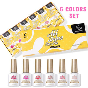 Classic 6 Colors Gel Polish Set 10ml Kits & Bundles BORN PRETTY 