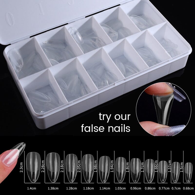 550pcs Almond Soft Gel Tips in Box Tools & Accessories BORN PRETTY 
