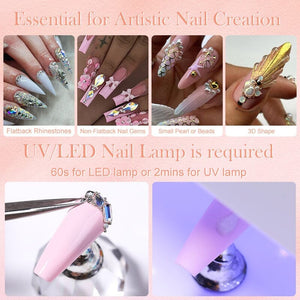 [US ONLY] Nail Rhinestone Glue 30g Gel Nail Polish BORN PRETTY 