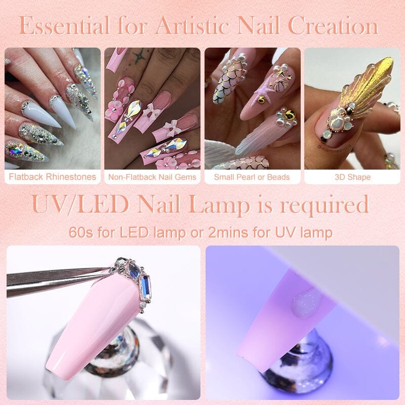 [US ONLY] Nail Rhinestone Glue 30g Gel Nail Polish BORN PRETTY 