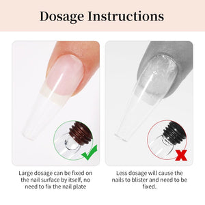 Transparent Nail Tips Gel 15g Tools & Accessories BORN PRETTY 