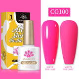 Trendy Magenta Gel Polish 10ml Gel Nail Polish BORN PRETTY CG100 