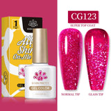 Trendy Magenta Gel Polish 10ml Gel Nail Polish BORN PRETTY CG123 
