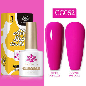 Trendy Magenta Gel Polish 10ml Gel Nail Polish BORN PRETTY CG052 