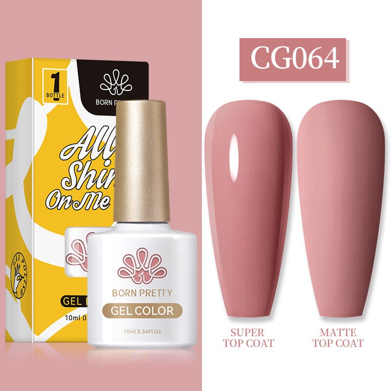 Trendy Spring Summer Gel Polish 10ml Gel Nail Polish BORN PRETTY CG064 