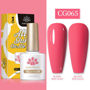 Trendy Magenta Gel Polish 10ml Gel Nail Polish BORN PRETTY CG065 