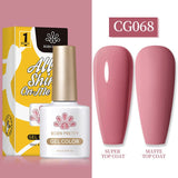Trendy Spring Summer Gel Polish 10ml Gel Nail Polish BORN PRETTY CG068 
