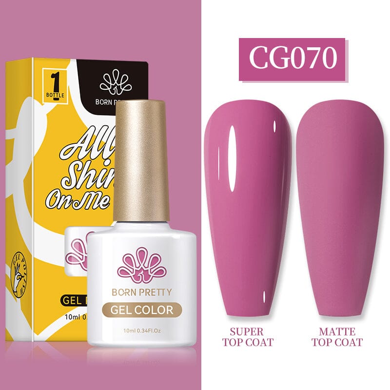 Trendy Spring Summer Gel Polish 10ml Gel Nail Polish BORN PRETTY CG070 