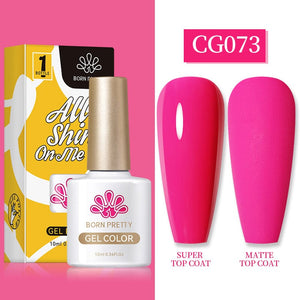 Trendy Magenta Gel Polish 10ml Gel Nail Polish BORN PRETTY CG073 