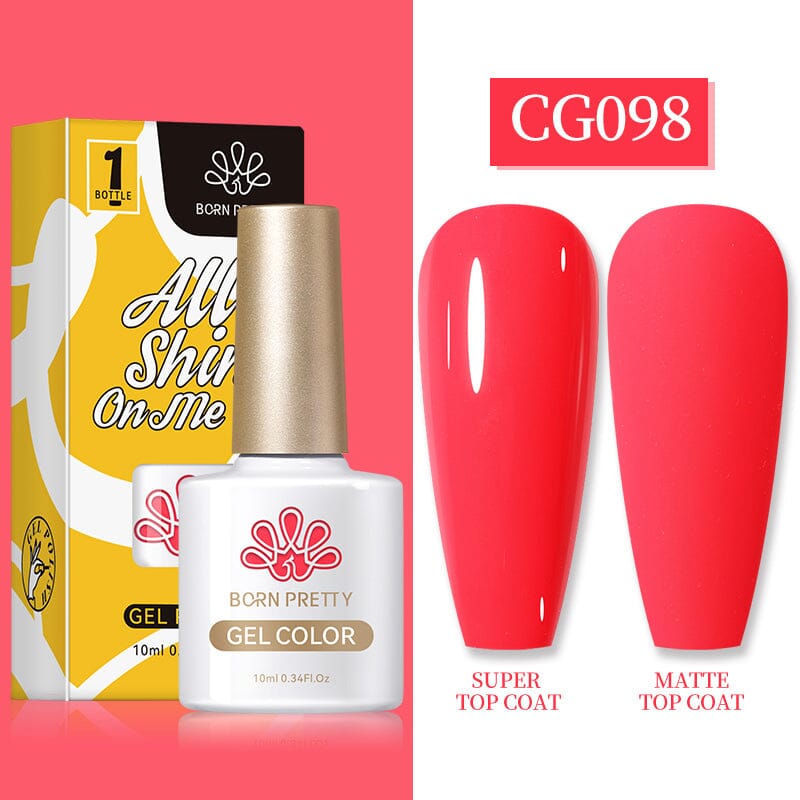 Trendy Magenta Gel Polish 10ml Gel Nail Polish BORN PRETTY CG098 
