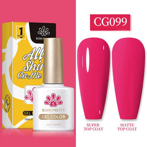 Trendy Magenta Gel Polish 10ml Gel Nail Polish BORN PRETTY CG099 