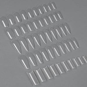 100Pcs/Box Transparent Nail Tips Tools & Accessories BORN PRETTY 