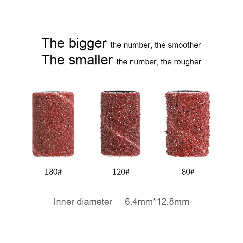 Nail Drill Bits Sanding Band 100Pcs Tools & Accessories BORN PRETTY 