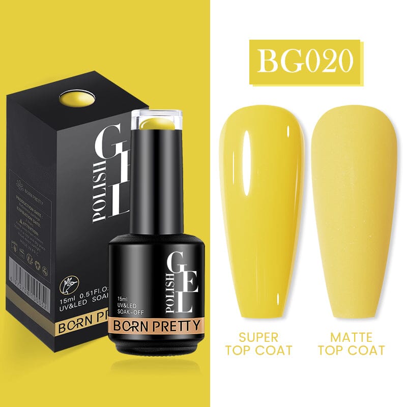 Pure Glitter Gel Polish 15ml Gel Nail Polish BORN PRETTY BG020 