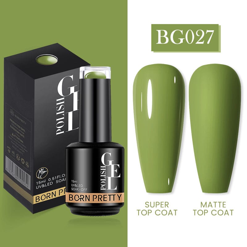 Pure Glitter Gel Polish 15ml Gel Nail Polish BORN PRETTY BG027 