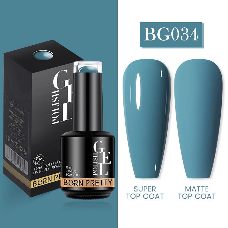 Pure Glitter Gel Polish 15ml Gel Nail Polish BORN PRETTY BG034 