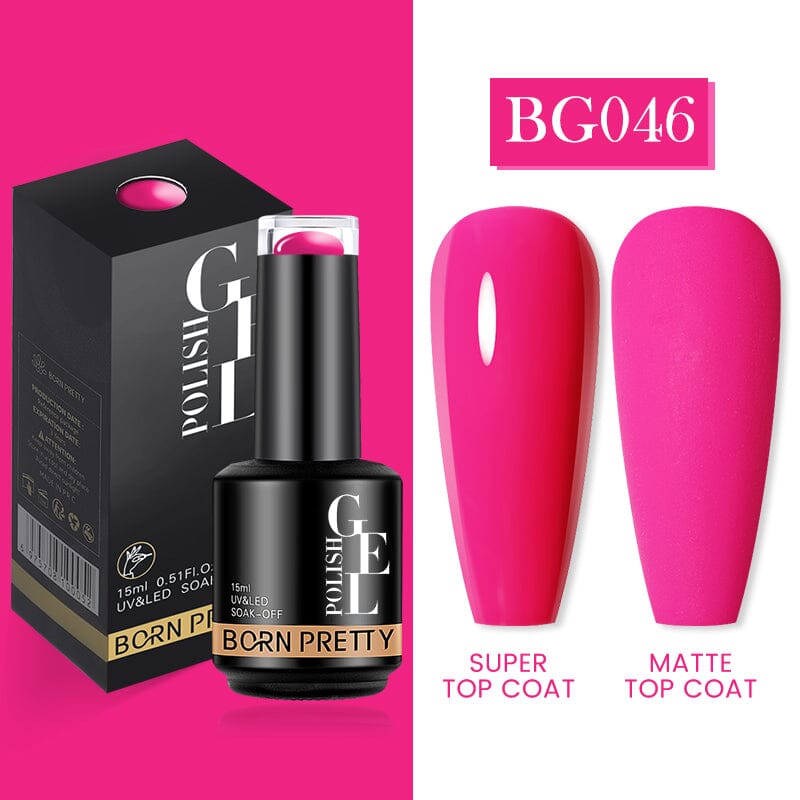 Pure Glitter Gel Polish 15ml Gel Nail Polish BORN PRETTY BG046 
