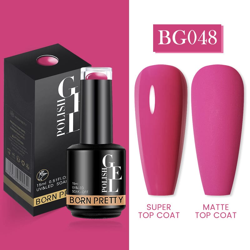 Pure Glitter Gel Polish 15ml Gel Nail Polish BORN PRETTY BG048 
