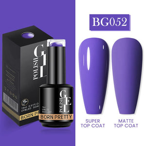 Pure Glitter Gel Polish 15ml Gel Nail Polish BORN PRETTY BG052 