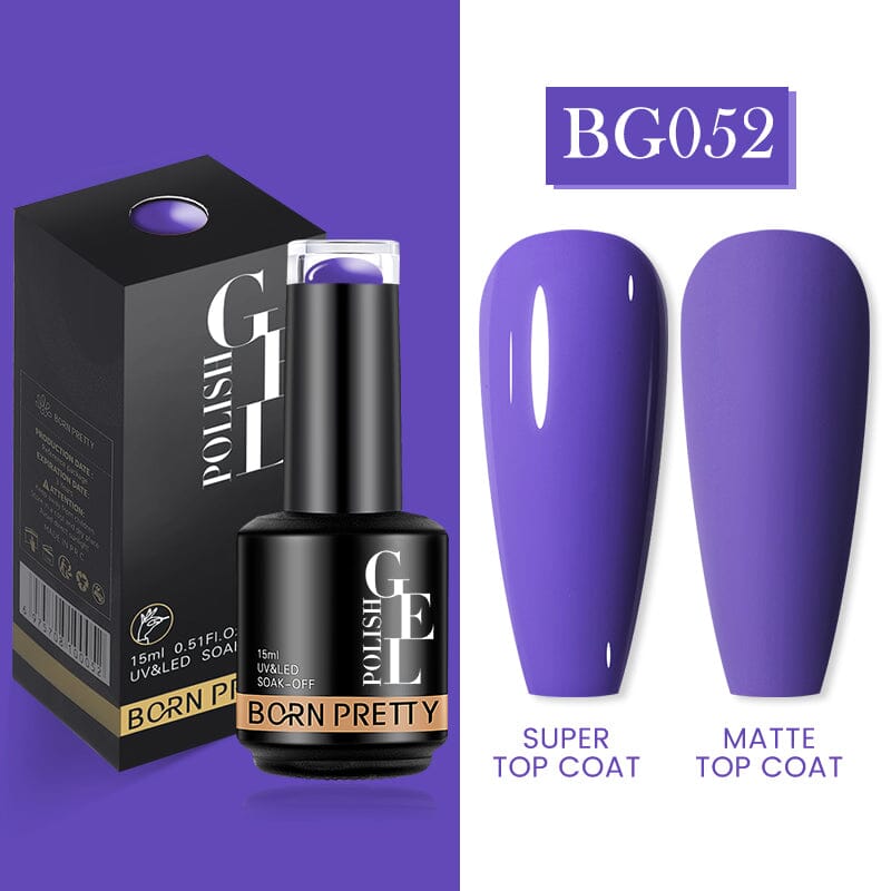 Pure Glitter Gel Polish 15ml Gel Nail Polish BORN PRETTY BG052 