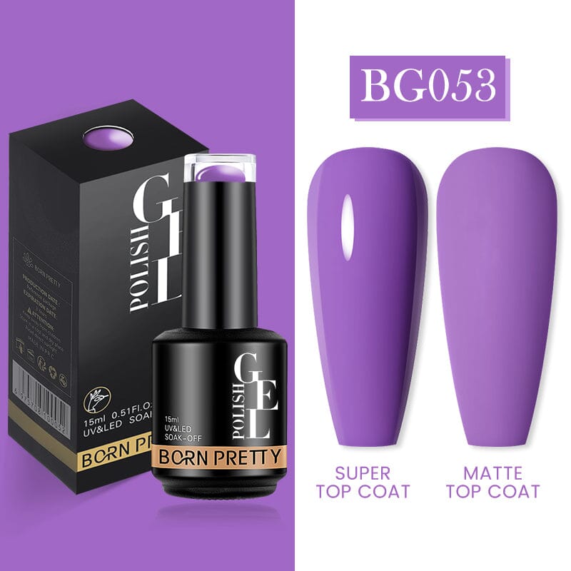 Pure Glitter Gel Polish 15ml Gel Nail Polish BORN PRETTY BG053 