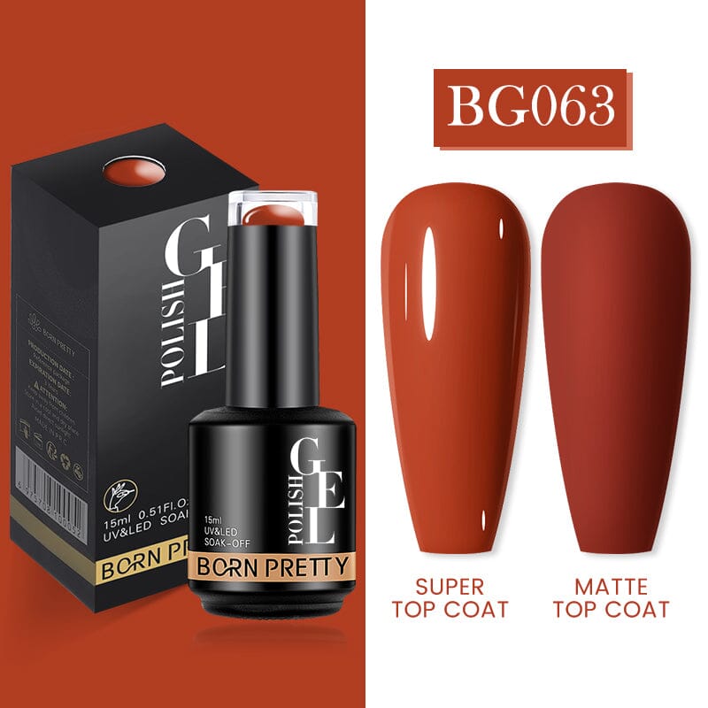Pure Glitter Gel Polish 15ml Gel Nail Polish BORN PRETTY BG063 