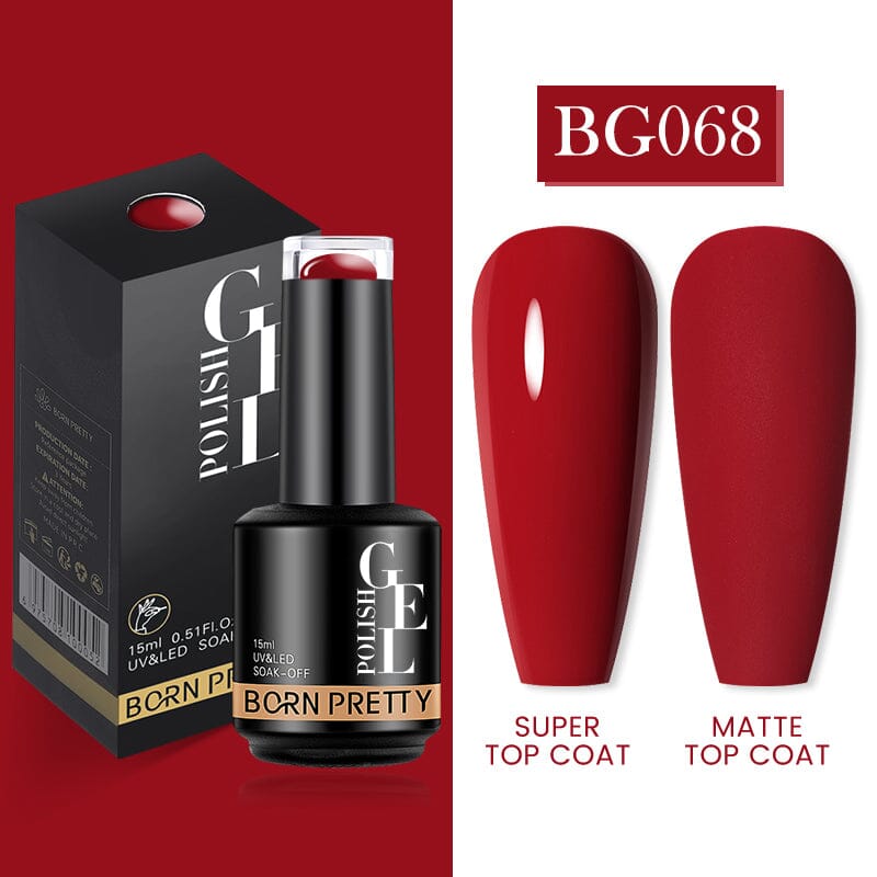 Pure Glitter Gel Polish 15ml Gel Nail Polish BORN PRETTY BG068 