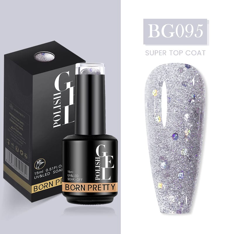 Pure Glitter Gel Polish 15ml Gel Nail Polish BORN PRETTY BG095 