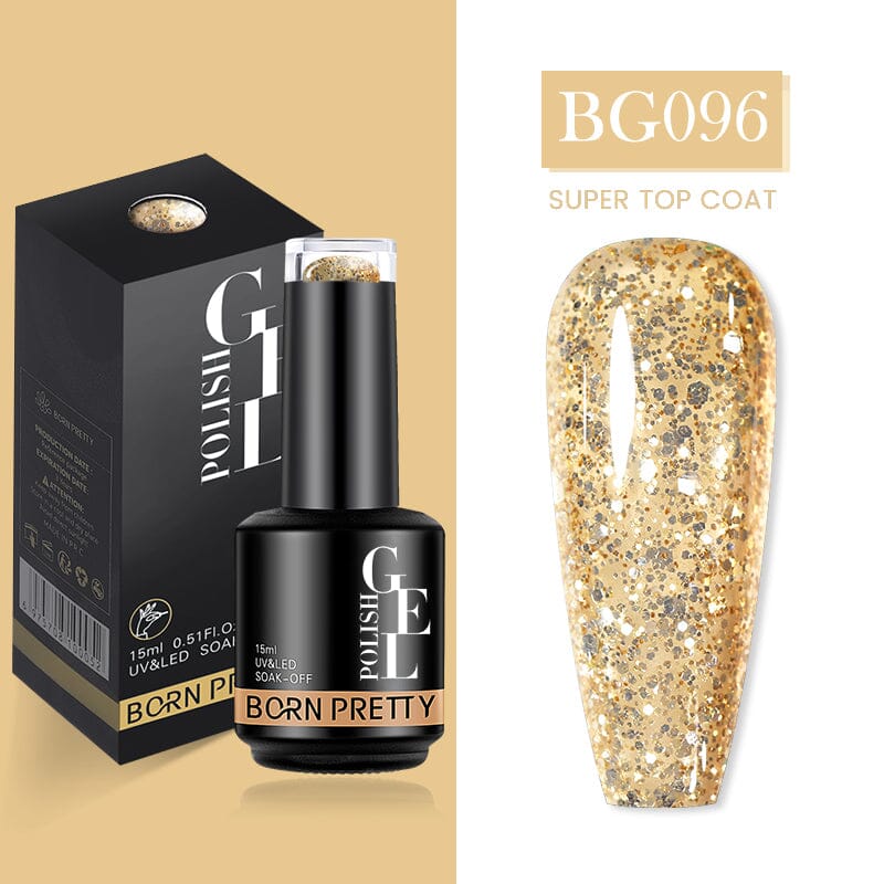 Pure Glitter Gel Polish 15ml Gel Nail Polish BORN PRETTY BG096 