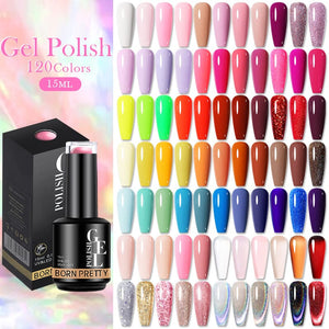 Pure Glitter Gel Polish 15ml Gel Nail Polish BORN PRETTY 