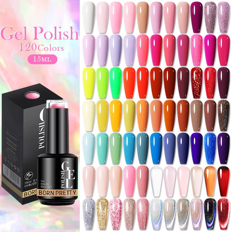 Pure Glitter Gel Polish 15ml Gel Nail Polish BORN PRETTY 