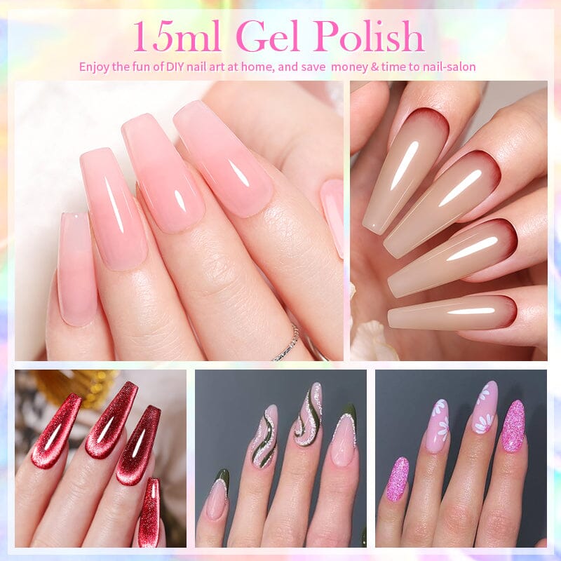 Pure Glitter Gel Polish 15ml Gel Nail Polish BORN PRETTY 