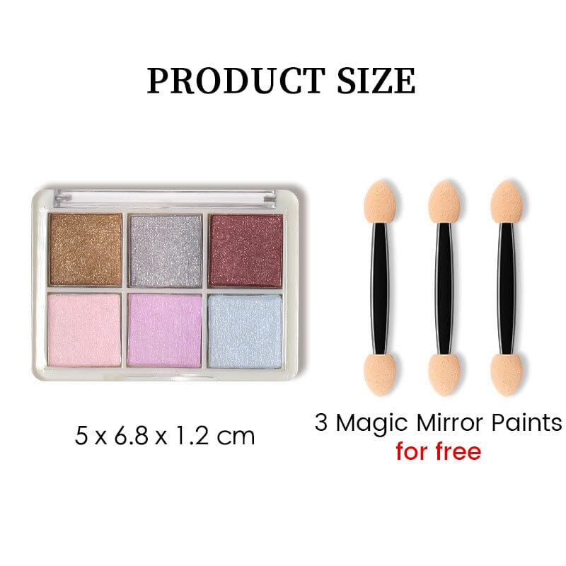 Solid Chrome Powder 6 Colors Gel Nail Polish BORN PRETTY 