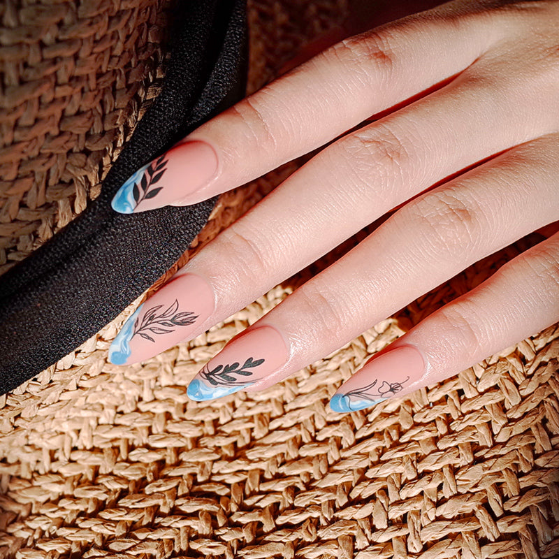 BORN PRETTY Rectangle Nail Stamping Plate Butterfly Flower Pattern Flower Tango - L010 Stamping Nails BORN PRETTY 