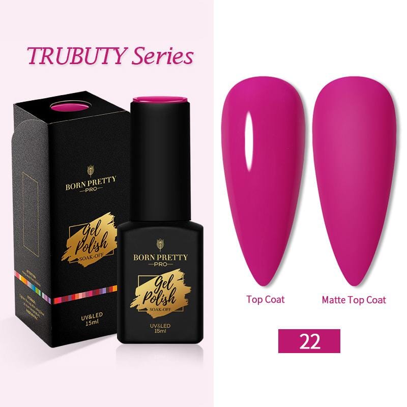 BORN PRETTY Pro 15ml Color Trubuty Series Gel Nail Polish Gel Nail Polish BORN PRETTY 22 