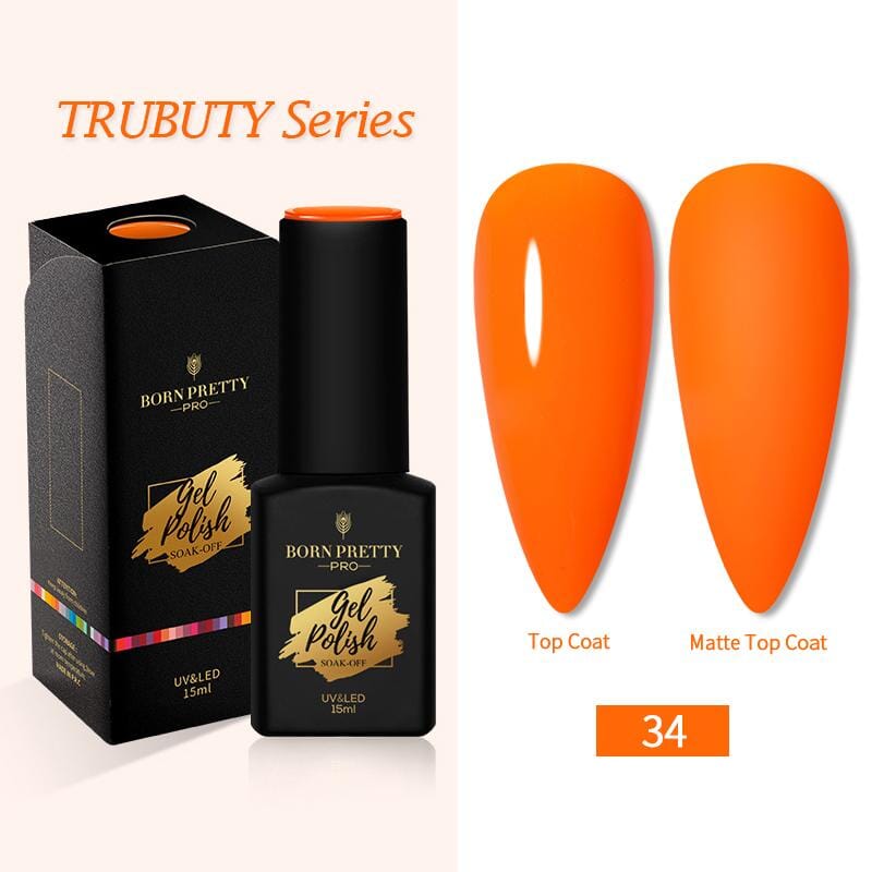 BORN PRETTY Pro 15ml Color Trubuty Series Gel Nail Polish Gel Nail Polish BORN PRETTY 34 