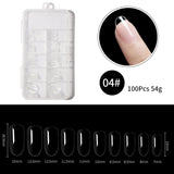 100Pcs/Box Transparent Nail Tips Tools & Accessories BORN PRETTY 04 