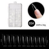 100Pcs/Box Transparent Nail Tips Tools & Accessories BORN PRETTY 05 
