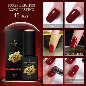 Base Gel Matte Super Top Coat 15ml Gel Nail Polish BORN PRETTY 